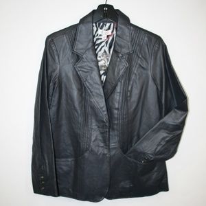 🧥 Leather Jacket🔥 Denim&Co Charcoal Grey